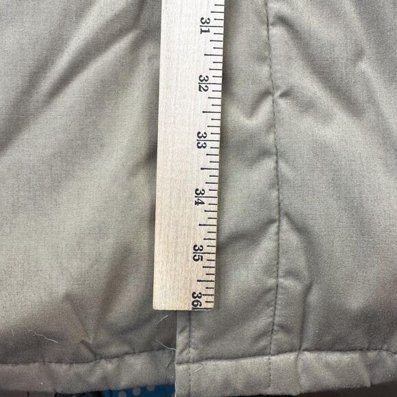 Vintage L.L.Bean Jacket Mens Large Tan Wool Lined Field Coat Parka USA 80s - Picture 11 of 14